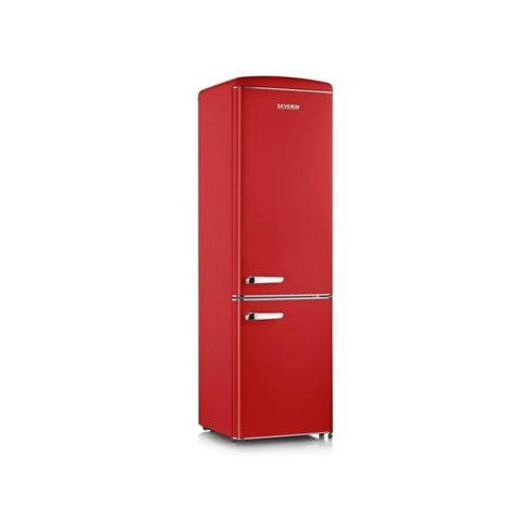 Frigorífico Combinado SEVERIN RKG8917 (Estático - 181 cm -244 L -Vermelho)