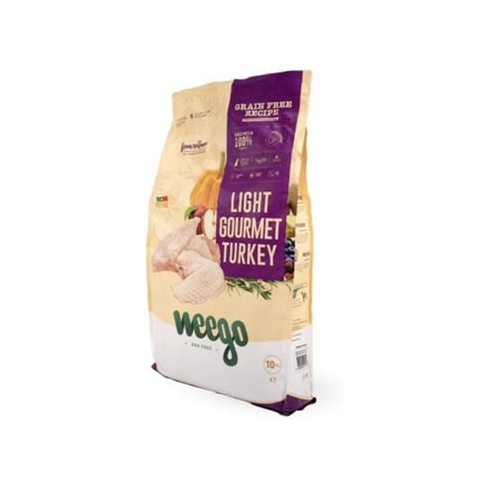 Ração Seca WEEGO para Cão Adulto - Light Premium Peru (Grain Free 10kg - Rece