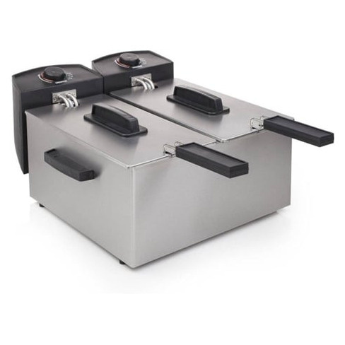 Fritadeira Convencional PRINCESS 183123 Double Fryer (6 kg - Inox)