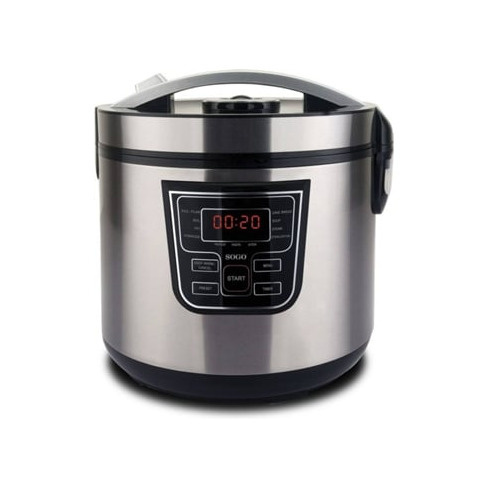 Arrozeira SOGO OLL-SS-10765 Inox (5 L - 860 W - 8 acessórios)