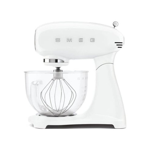 Batedeira com Taça SMEG Anni 50 SMF13WHEU (4.8 L - 800 W - 6 acessórios)