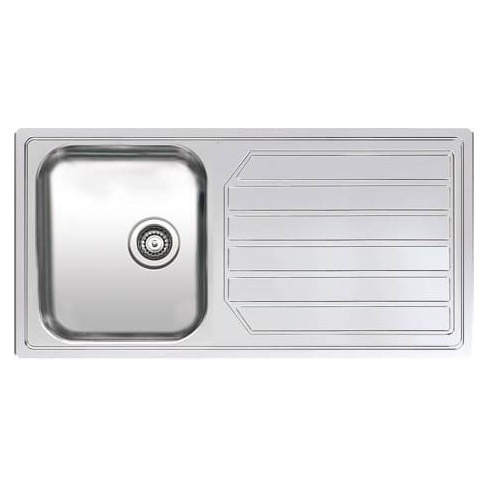 Lava Loiça FRASA Neri 45DL Inox (Aço inoxidável - 25 x 100 x 50 cm)