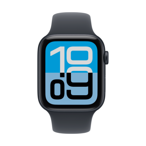 Apple Watch SE 3 GPS+Cellular meia-noite, desportiva meia-noite