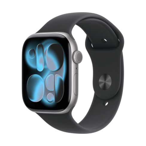 Apple Watch Series 11 GPS+Cellular cinzento sideral + Bracelete desportiva preta
