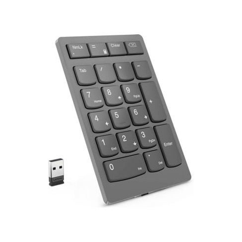 Teclado Numérico LENOVO Go  Wireless Cinzento