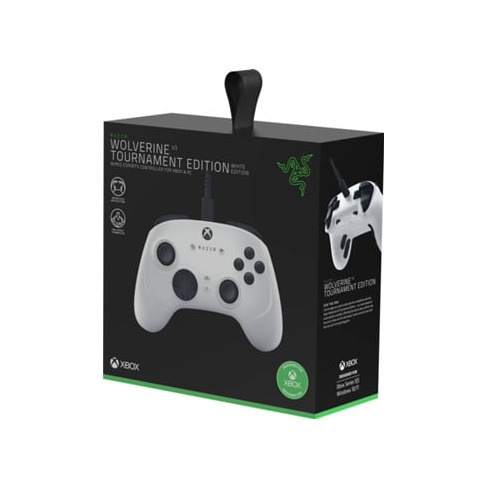 Controlador de Jogo RAZER Wolverine V3 Tournament Edion (Branco)