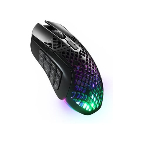 Rato Gaming STEELSERIES Aerox 9 (Wireless - 18000 dpi - Preto)