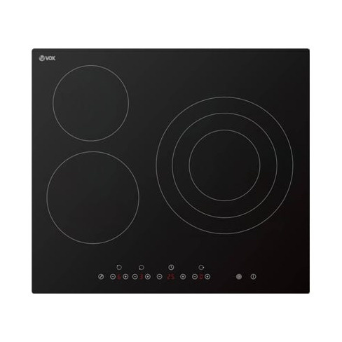 Placa de Vitrocerâmica VOX EBC315DBR1 (Elétrica - 59 cm - Preto)