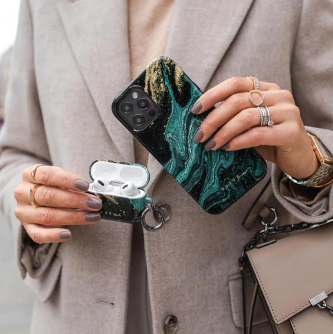 Burga - Bolsa para Airpods Pro 2 (emerald)