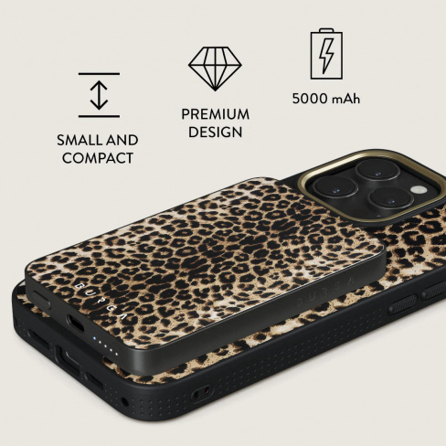 Burga - MagSafe Powerbank  5000 mAh (player/gunmetal)