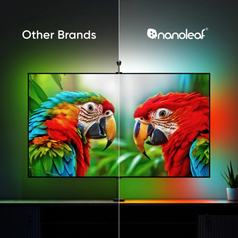 Nanoleaf - 4D Screen Mirror + Lightstrips 4.3m for TV 65