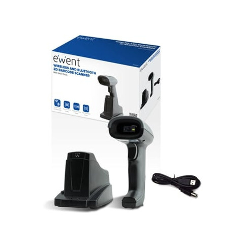 Leitor de código de barras EWENT 1D & 2D Wireless EW3431