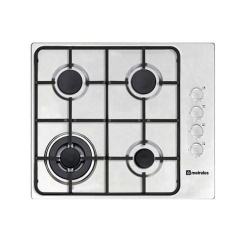 Placa de Gás MEIRELES MG 5650 X (Gás Butano-Propano - 58.5 cm - Inox)