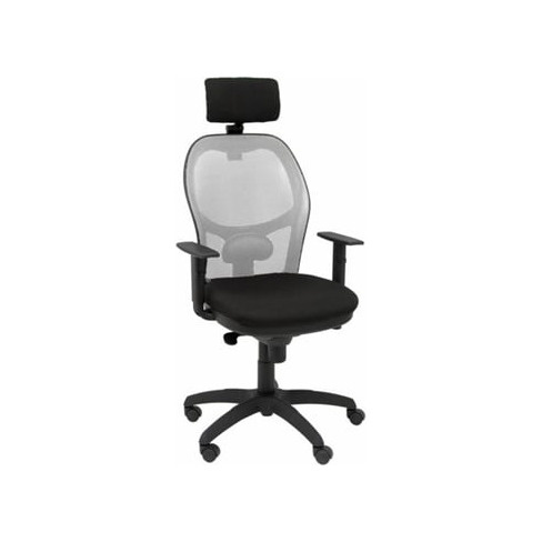 Cadeira Operativa PYC Jorquera  Preto (Braços Ajustáveis -Rede)