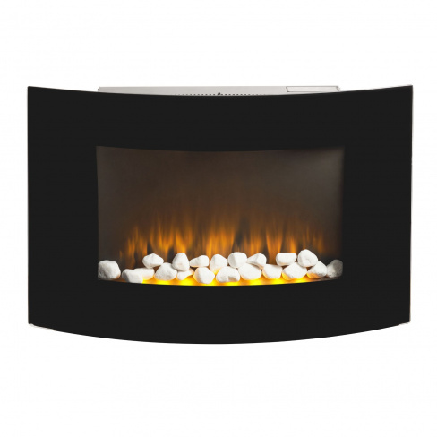 Salamandra elétrica de parede EQUATION FONT5 2000W PRETO