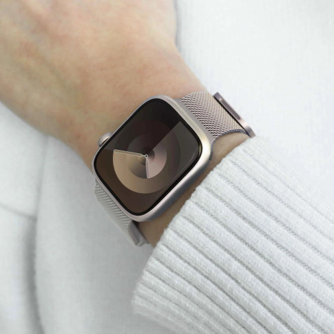Vonmaehlen - Milanese Loop 2 Apple Watch 44-49mm (champagne)