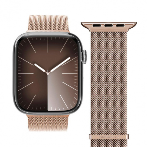 Vonmaehlen - Milanese Loop 2 Apple Watch 40-42mm (rose gold)