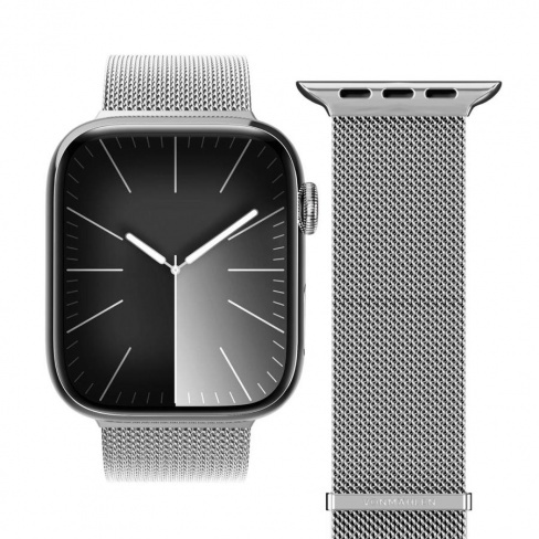 Vonmaehlen - Milanese Loop 2 Apple Watch 40-42mm (silver)