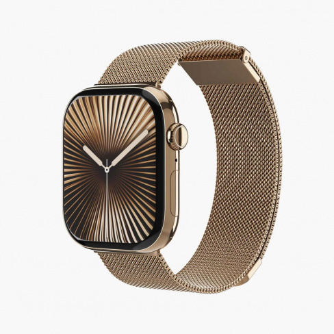 Vonmaehlen - Milanese Loop 2 Apple Watch 44-49mm (sun. gold)