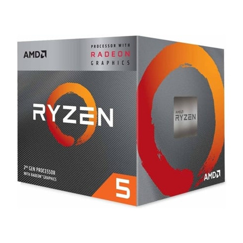 Processador AMD Ryzen 5 3400G (Socket AM4 - Quad-Core - 3.7 GHz)