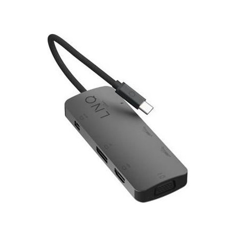 Hub Adaptador LINQ LQ48019 Triple (USB-C)