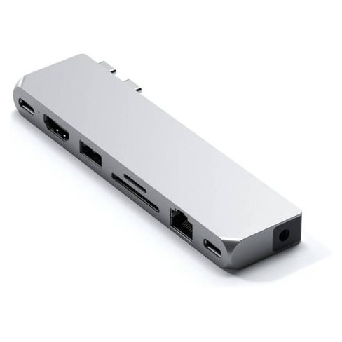 Hub SATECHI Pro Max (Dual USB-C - Cinzento)