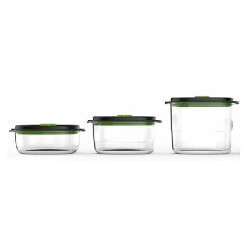 Conjunto de 3 Caixas FOODSAVER FFC026X (0.7L + 1.2L + 1.8L)