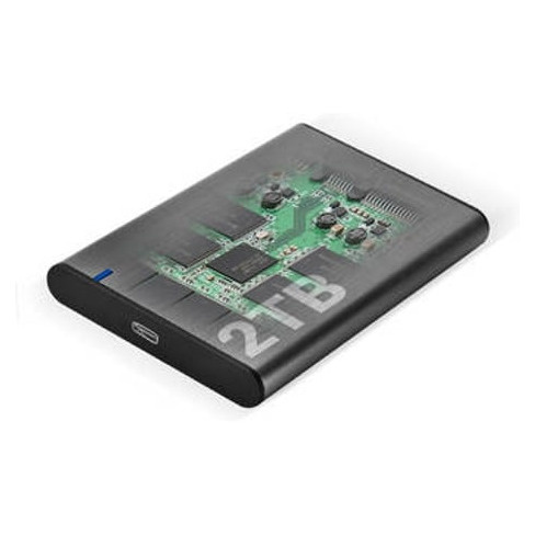 Disco Rígido BLUERAY SSD Externo 2 TB (Preto)