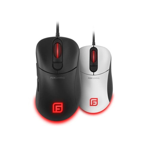 Rato Gaming FOX GAMING Fm63S RGB (16000 dpi - Branco)