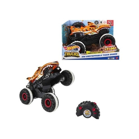 Brinquedo HOT WHEELS Monter Trucks Tubarão Tigre