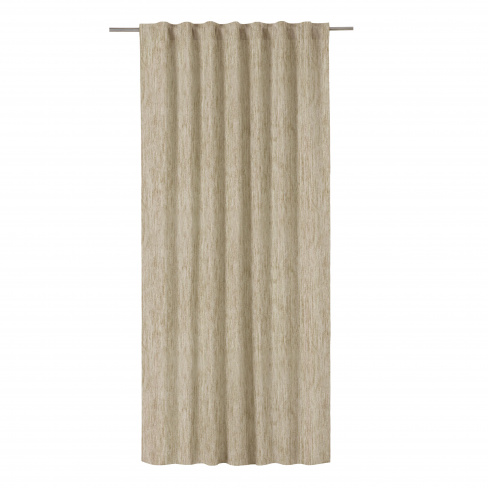 Cortinado fita e/ou presilha blackout Auriane 300x280cm bege Inspire