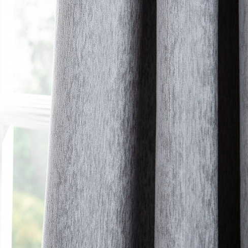 Cortinado fita e/ou presilha blackout Auriane 200x280cm cinza Inspire