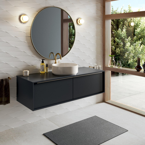 Espelho Inspire glam d60cm dourado