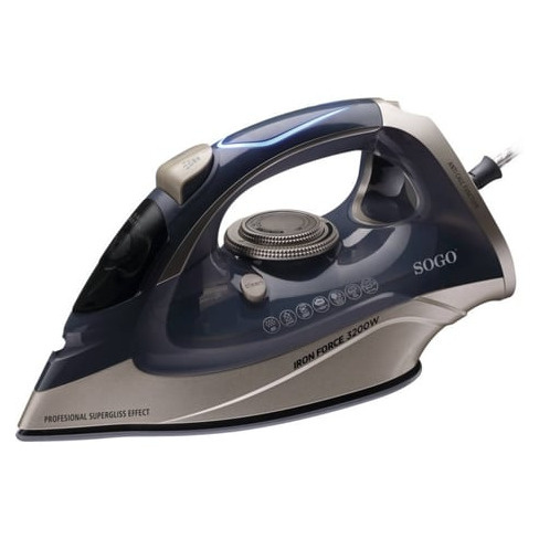 Ferro a Vapor SOGO PLA-SS-6395 (3200 W - 80g/min -  Cerâmica)