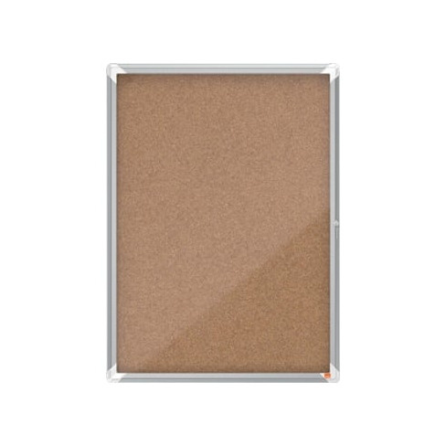 Suporte para Avisos NOBO  Vitrine com chave 9XA4  Porta 1 Folha (Cortiça - Magn