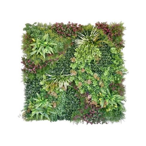 Jardim Vertical GREENWALLS Serena (Polietileno 100x100x2 cm - Multicor)