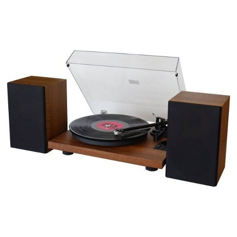 Gira-Discos SOUNDMASTER PL711BR (Castanho - 33 1/3 - 45)