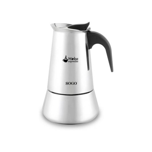 Máquina de Café Italiana SOGO CAF-SS-7635 (12 Chávenas - Inox)