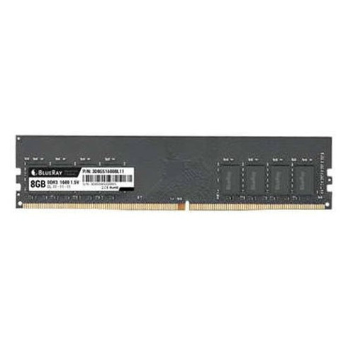 Memória RAM BLUERAY DDR3 (1 x 8 GB - 1600 Mhz - CL11 - Preto)