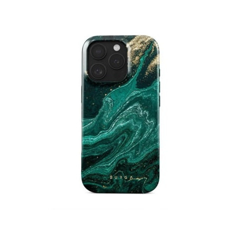 Capa BURGA iPhone 16 Pro Tough MagSafe (Emerald)