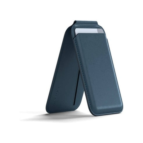 Bolsa MagSafe SATECHI Wallet Stand (Azul)