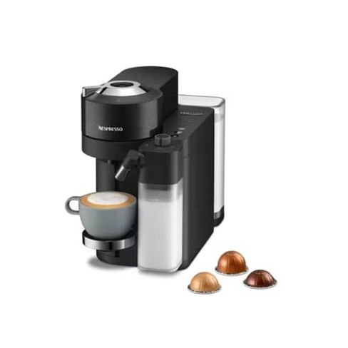 Máquina de Café NESPRESSO ENV3000.B Vertuo Lattissima Preto