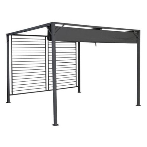 Pérgula DKD HOME DÉCOR Ajustável (Cinzento - 300x300x230)