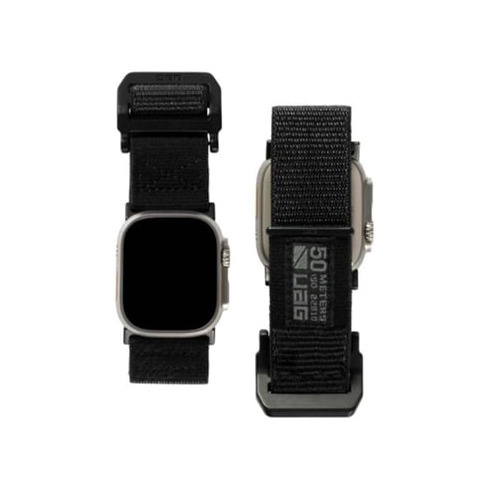Bracelete UAG Apple Watch Active 45/44/42 mm (Preto)