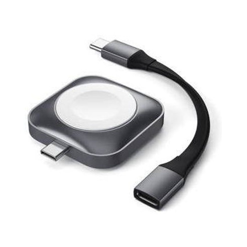 Suporte de Carregamento Apple Watch (USB-C - Preto)