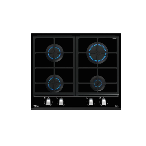 Placa Gás Teka GZC 64300 XBA BK, 60cm, Gás Butano/Propano
