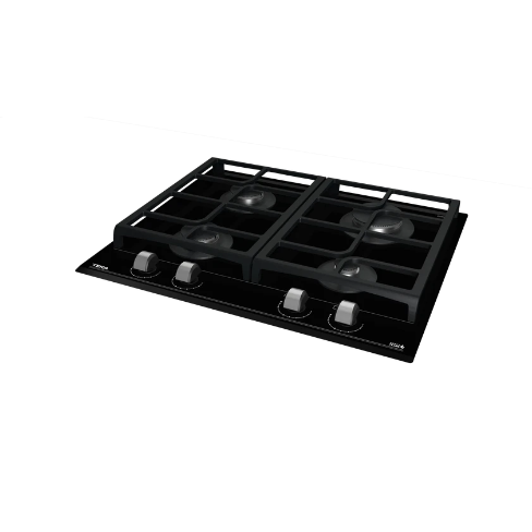 Placa Gás Teka GZC 64300 XBA BK, 60cm, Gás Butano/Propano