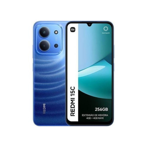 Smartphone XIAOMI Redmi 15C (6.9'' - 4 GB - 256 GB - Azul)