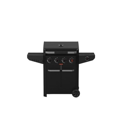 Barbecue BARBECOOK Luca 412 com Armário e Queimador Lateral (145.4x60.3x112.3 c