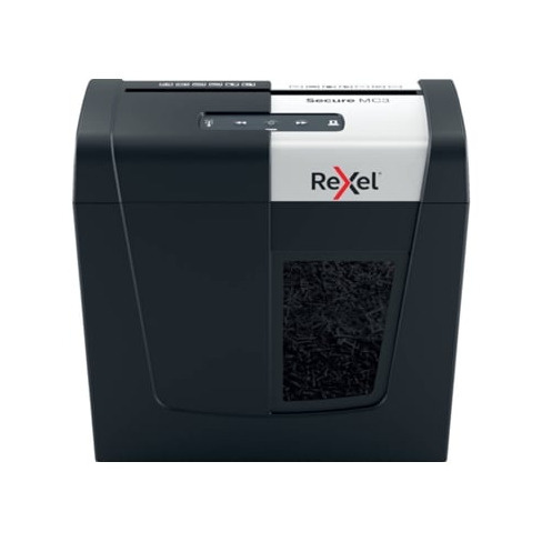 Destruidora REXEL Secure MC3  (3 folhas - Capacidade: 10 L)